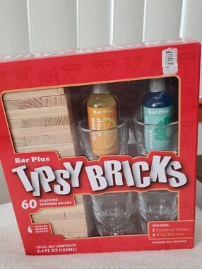 Tipsy Bricks Party Game Set